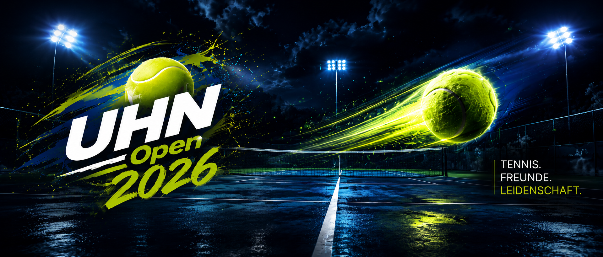 UHN Open 2026 Night Tournament Banner