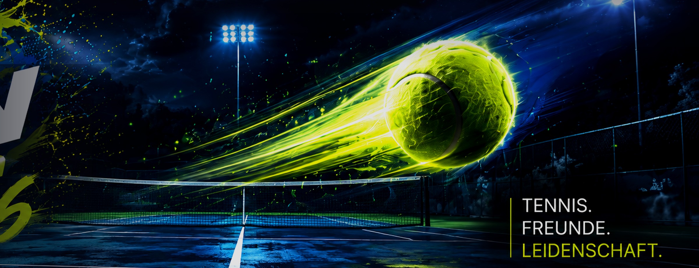 UHN Open Tennis Court Night
